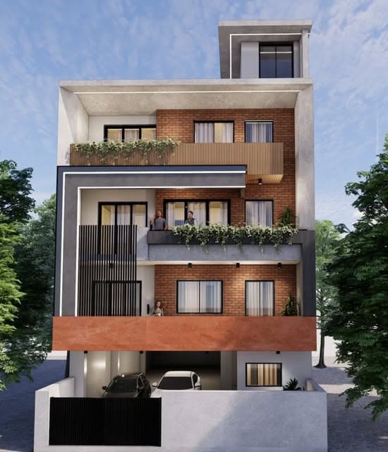 Brick Residence — Exterior · Residence